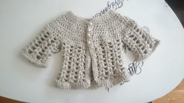 Kofta med armar